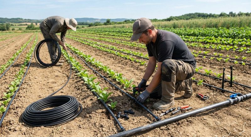Crop Irrigation Installation in Aiken, SC