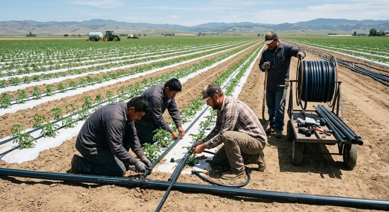 Field Irrigation Installation in Honolulu, HI