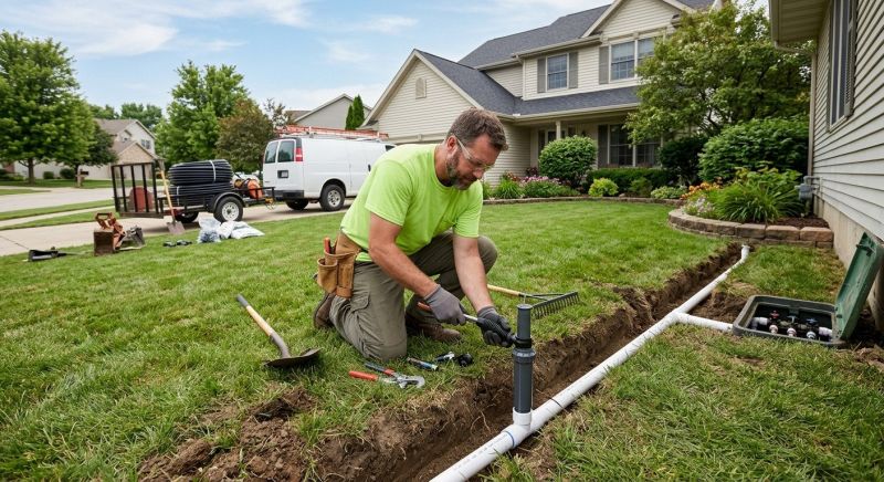 Grass Sprinkler Installation in Ventura County, CA