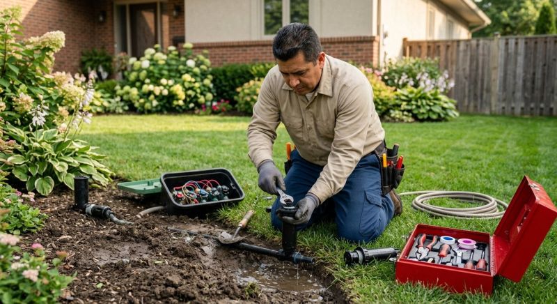 Leaking Sprinkler Repair in Aiken, SC