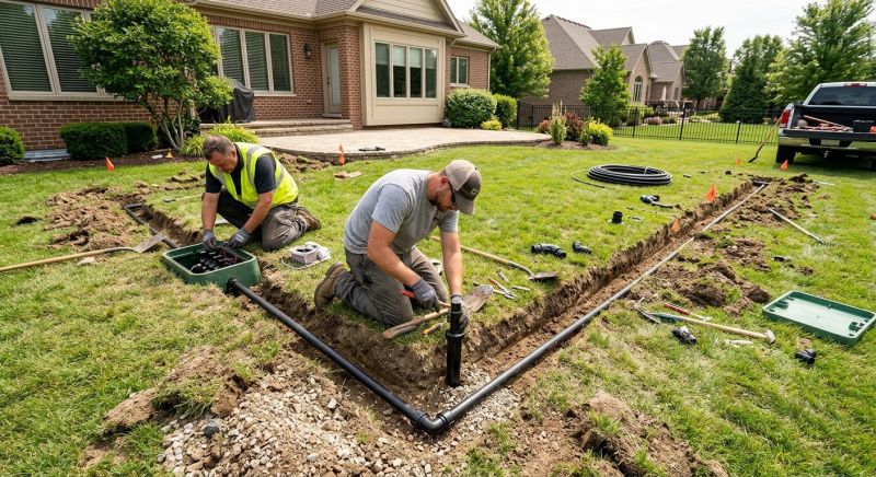 Outdoor Sprinkler Installation in Ventura County, CA