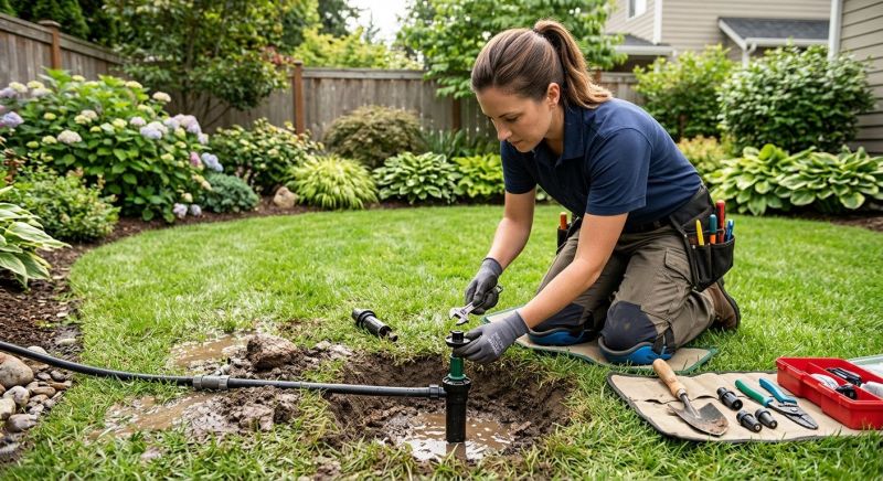 Sprinkler Head Repair in Aiken, SC