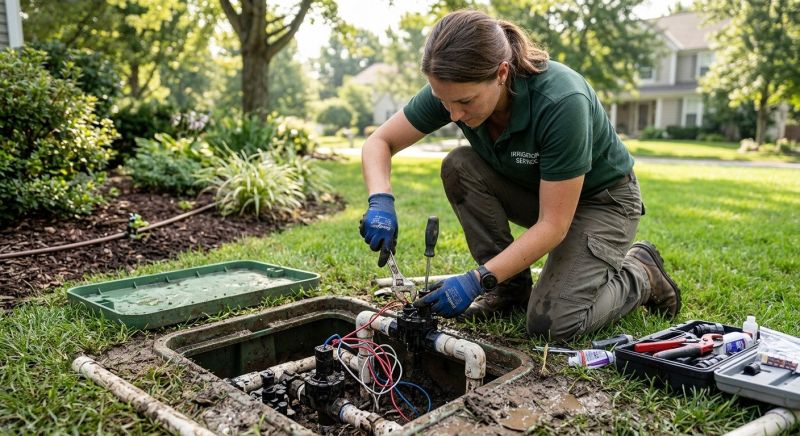 Sprinkler Line Repair in Honolulu, HI