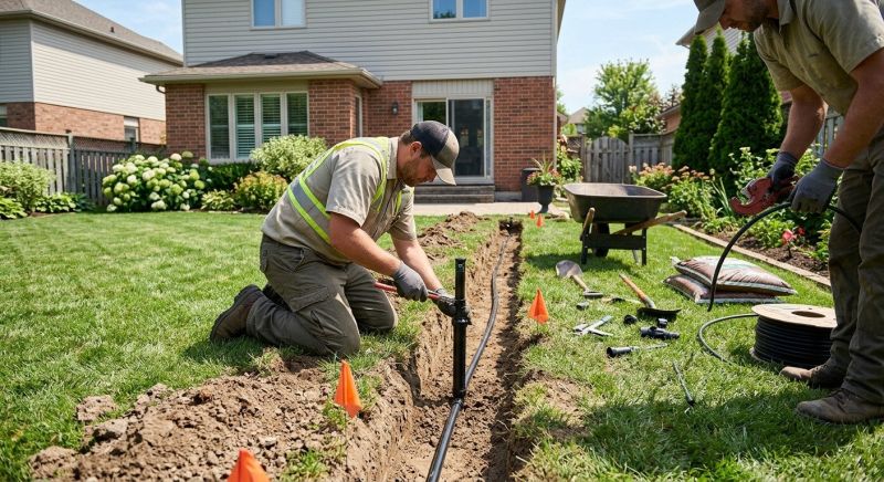 Water Sprinkler Installation in Ventura County, CA